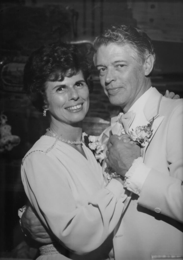 6 1968 walt and carm portrait bw